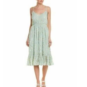 🌺 ANTHRO. Hemant & Nandita Mint Green Dress Sz. L